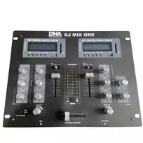 DNA PROFESSIONAL DNA DJ MIX ONE Analoginis Stereo DJ Mikseris su Bluetooth, Mėlynas