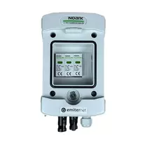 EMITER Switchgear Attached DC Hermetic IP65 EMITTER su Noark 1000V Type 2 DC viršįtampio ribotuvu, 1x PV eilutė, 1x MPPT