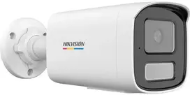 Hikvision DS-2CD1T47G3-LIU(2.8mm) 4MP ColorVu Lite Bullet IP Camera su balta šviesa, įmontuotu mikrofonu, H.265+, IP67, PoE