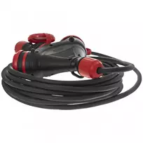AWTOOLS EXTREME EXTENSION CABLE 10m 3x2.5mm 3 OUTLETS IP54 16A/4000W