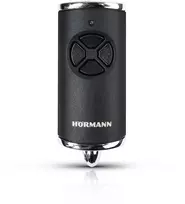 Pilot Hormann HSE 4 868MHz BiSecure rankinis siųstuvas (juodas, matinis, chromuoti mygtukai)