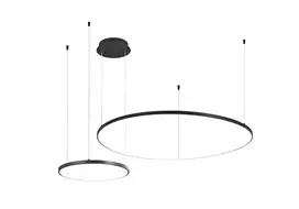 LED LENSER Pakabinamas LED šviestuvas Sibiu 2xRound 4000K juodas