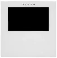 VIDOS 2IP M201W-X 7 colių IP vaizdo durų monitorius su jutikliniu ekranu, baltas