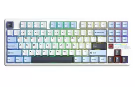 AULA Gasket F87 Pro V2 Glacier Blue Star Vector RGB klaviatūra