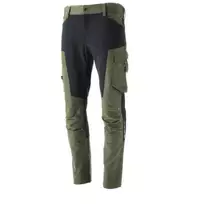DEDRA TACTICAL Darbo Kelnės 54 Dydis Juodos su Pilkais Akcentais