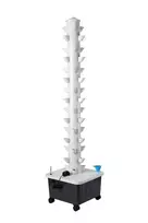 POT GROWING VERTICAL RF0001 40.5X162CM Vertikalus sodinimo stovas, 6 pakopų, 18 kišenių, antracito pilkos spalvos