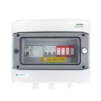 EMITER EM-276_AC hermetinis AC skirstytuvas IP65 su Dehn 2 tipo viršįtampio apsauga, 25A 3-F, RCD A tipo 40A/300mA
