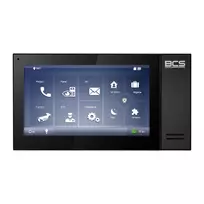 BCS-MON7400B-S 7 colių TFT-LCD monitorius su HDMI, VGA, BNC, juodas