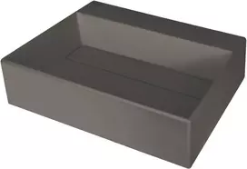 DEANTE Granite Composite Countertop Washbasin su čiaupo anga ir džiovintuvu - Juoda, matinė