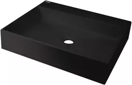 DEANTE Granite Countertop Washbasin su čiaupo anga - 500x400 mm Graphite Black