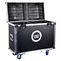 LIGHT4ME VENOM ZOOM 350 Flight Case for 2 Moving Heads