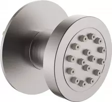 DEANTE Paslėptas Apvalus Dušo Antgalis Chromuotas 250mm