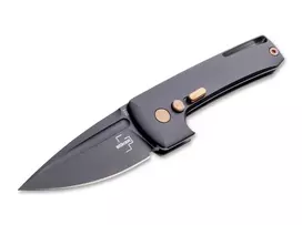 Böker Plus Harlock Mini Flipper Peilis D2 Plienas G10 Juodas