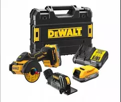 DEWALT DCG430E2T 18V belaidis kampinis šlifuoklis 76mm bešepetėlis 2x1.7Ah TSTAK