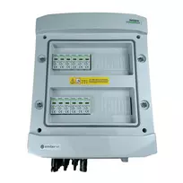 EMITER Switchgear Attached DC Hermetic IP65 EMITTER su Noark 1000V Type 2 DC apsauga nuo viršįtampių, 4x PV String, 4x MPPT