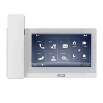 BCS-MON7500W-S 7 colių jutiklinio ekrano belaidis vaizdo domofono monitorius, baltas