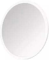 DEANTE Magnetinis kosmetinis veidrodis su LED foniniu apšvietimu - 5X didinimas, nuolatinis reguliavimas, įkraunamas per USB-C, baltas
