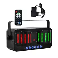 LIGHT4ME Derby Mix Strobo Laser Disco Multi-Effect L