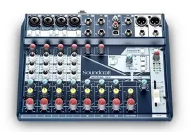 Soundcraft Notepad-12FX Analoginis Maišymo Pultas su USB Garso Sąsaja ir Lexicon Efektais