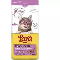 VERSELE-LAGA Lara Adult Light & Sterilized Sausas Kačių Ėdalas, Paukštiena, 12.5 kg