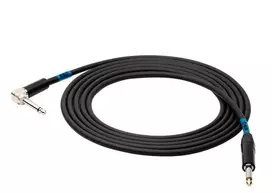 SSQ SS-1439 Laidas Jack Mono - Jack Mono (90 laipsnių kampu) 1 m Juodas
