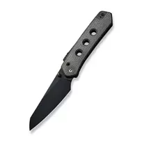 CIVIVI Vision FG sulankstomas peilis, Nitro-V ašmenys, žalia Micarta rankena, Drop Point, lygi briauna