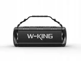 W-King D8 nešiojamas Bluetooth garsiakalbis, juodas, 50W RMS, IPX6, TWS