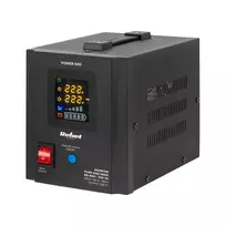 Rebel POWER-500 Nepertraukiamo maitinimo šaltinis - Gryno sinusinio bangos keitiklis su įkrovikliu 12V 230V 500VA/300W