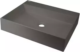 DEANTE Granito stalviršio praustuvė su čiaupo anga - 500x400 mm Graphite