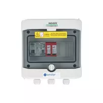 EMITER EM-264_AC hermetinis IP65 skirstomasis įrenginys su Dehn 2 tipo viršįtampio apsauga, 16A 1-F, RCD A tipas 40A/300mA