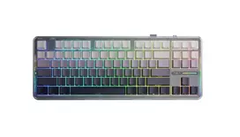 AULA Gasket F87 Gradient Grey SpaceCrystal RGB klaviatūra
