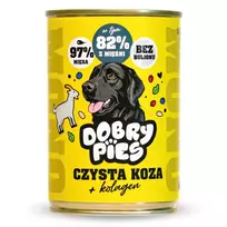 DOBRY PIES Monoprotein Pure Goat with Collagen 400g