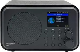 Ferguson Regent i101 Internet Radio DAB+ FM RDS su 2000 mAh baterija (Juoda)