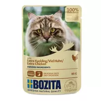 Bozita HiS Extra Chicken Wet Cat Food 85g