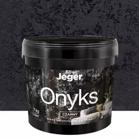 Jeger Plaster Onyks Black 7 kg Dekoratyvinis tinkas