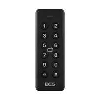 BCS BCS-L-CKRS-M9Z RS485 MIFARE prieigos kontrolės skaitytuvas, juodas, IP65