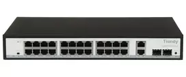 POE LANG POE Switch TC-P3S028 SPEC:G/2422/AT/280 24-Port SFP Tiandy