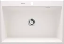 DEANTE 1-Bowl Granite Composite Sink Onyx Black 780x500mm Inset