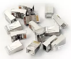 GEMBIRD Digitus X-ML-6AF-IMP RJ45 Cat.6A Shielded Tool-Free Connector Grey
