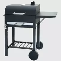 MASTER GRILL Stačiakampė anglių kepsninė su dangčiu MG924