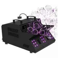 LIGHT4ME FOG DOUBLE BUBBLE burbulų mašina - 40W, 1,5L bakas, juoda