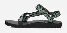 Teva Original Universal moteriški žygiavimo basutės - juodos, 38 dydis (EU) / 7 (US)