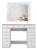 Makiažo stalas Kalune Design BJ118 - 2789 White