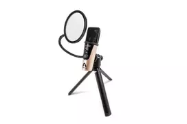 Apogee HYPE MIC USB mikrofonas - kondensatorinis, kardioidinis, 24 bitų / 96 kHz, įmontuotas kompresorius, nulinės delsos stebėjimas