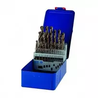 IRWIN Cobalt Drill Bit Set 25vnt 1.0 - 13.0 mm 0,5 mm žingsniu