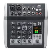 DNA PROFESSIONAL DNA QMX602 Analog Sound Mixer 6 Channels Blue