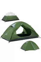 NATUREHIKE Bleik 3 Type A palapinė, 3 asmenims, 3 sezonams, miško žalia