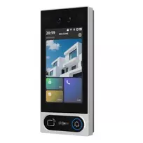DAHUA VTO6631QS-WP Vaizdo durų skambutis su veido atpažinimu, pirštų atspaudais, IC kortele, 4.3 inch jutikliniu ekranu, PoE, IP65, IK08