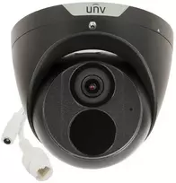UNIVIEW IPC3614SS-ADF28KM-I0-BLACK 4MP IR Kupolinė IP Kamera, 2.8mm, Juoda
