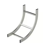 Peltaco KSVI-300 R=300 HDG Ladder Vertical Inside Bend 90° 300mm Width